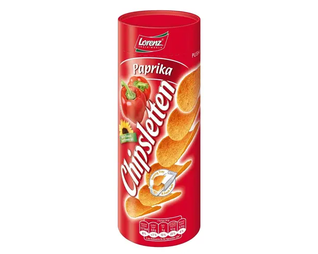 Chipsletten paprika 100 gr