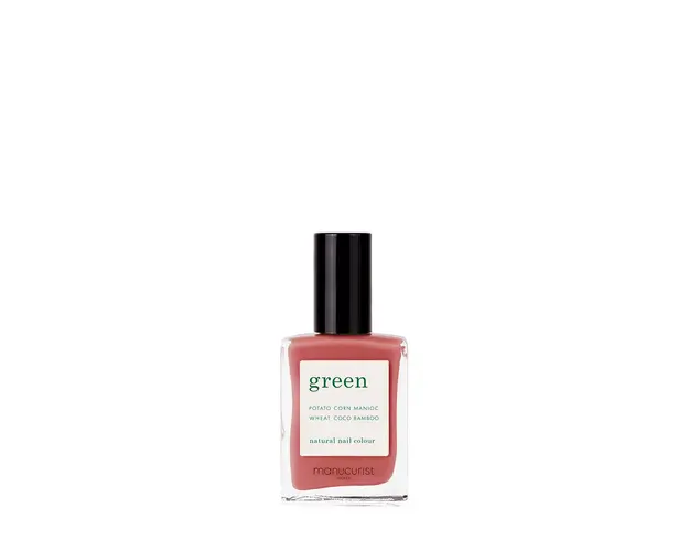Green natural nail colour - bois de rose 15 ml