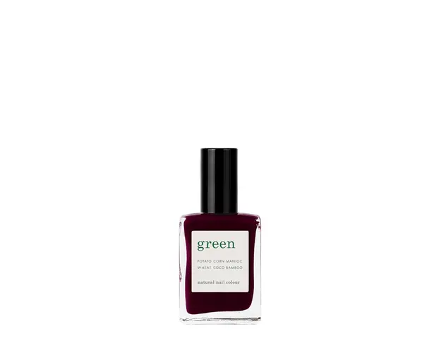 Green natural nail colour - hollyhock 15 ml