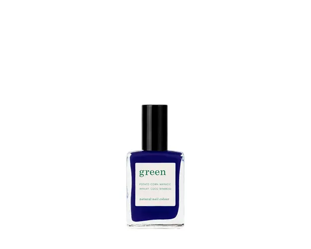 Green natural nail colour - navy blue 15 ml