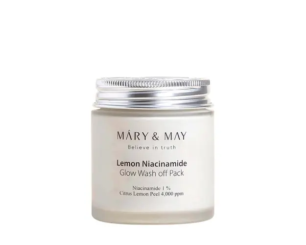 Lemon niacinamide glow wash off pack 125 gr