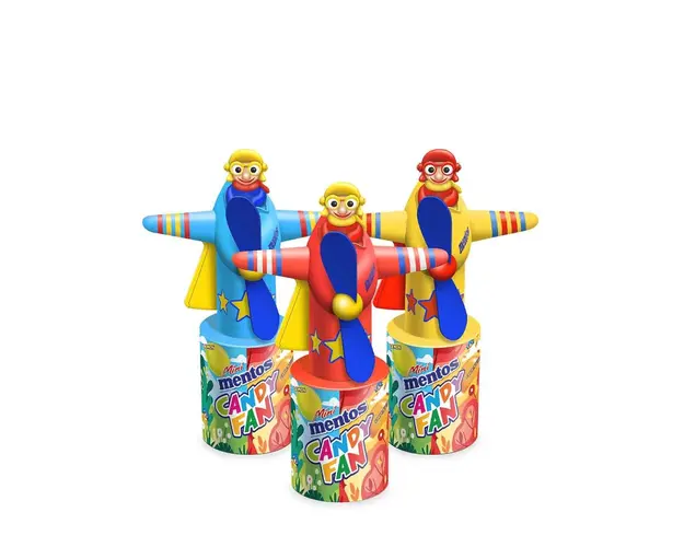 Mini fan with candy 42 gr