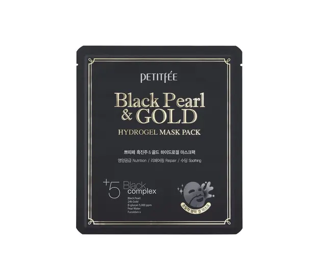 Black pearl & gold hydrogel face mask 30 gr