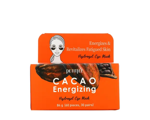 Cacao energizing hydrogel eye mask - 60 pieces 84 gr