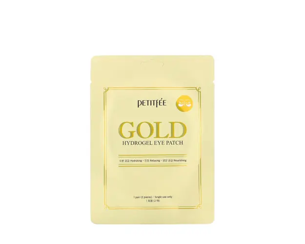 Gold hydrogel eye patch 