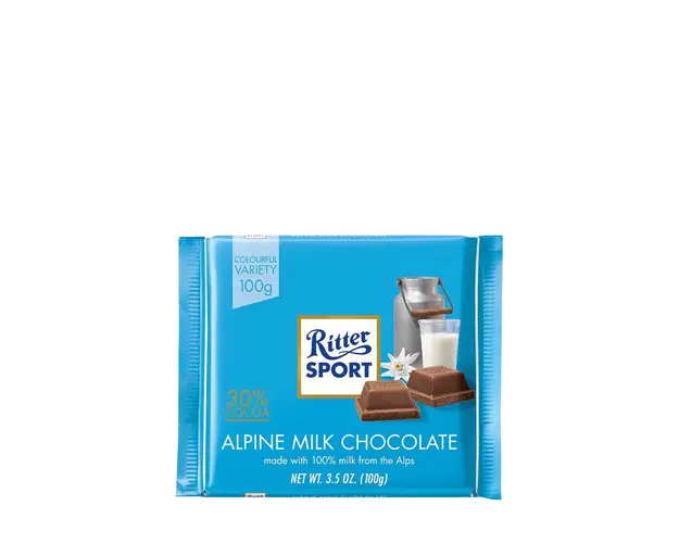 Alpine milk chocolate 100 gr