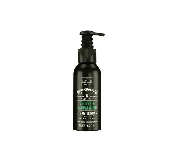 Vetiver & sandalwood moisturiser - pump bottle 100 ml