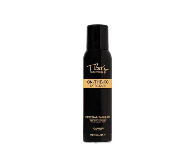 On the go extra dark self tanning spray 125 ml
