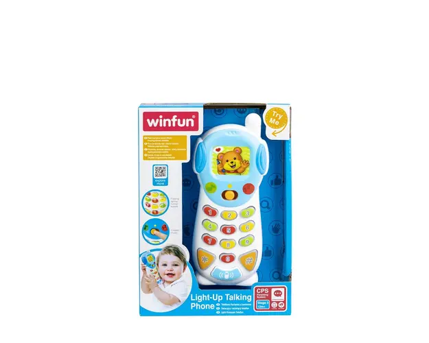 Light-up talking phone