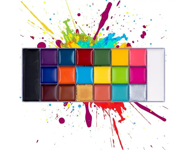 Paleta Machiaj Multicolora UCANBE, Athena Face&Body Painting Palette