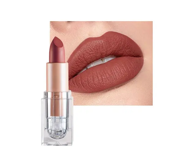 Ruj Mat Ice Cube Lipstick Handaiyan Warm Chocolate #610