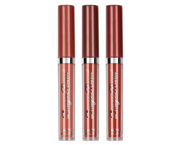 Set 3 Rujuri Lichide Mate Ranee Matte Liquid Lipstick, A