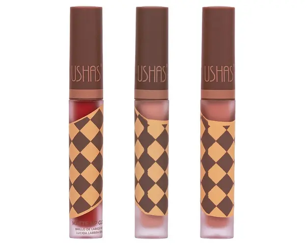 Set 3 Rujuri Matte Lip Gloss Ushas