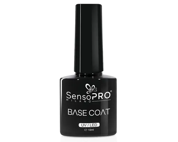 Base Coat Oja Semipermanenta SensoPRO Milano 10ml - Gel de Baza pentru Oja Semipermanenta