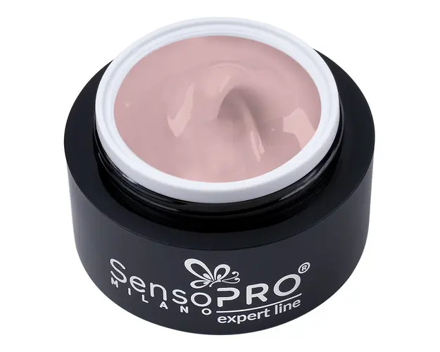 Gel Constructie Unghii Expert Line SensoPRO Milano - Nude Rose 30ml