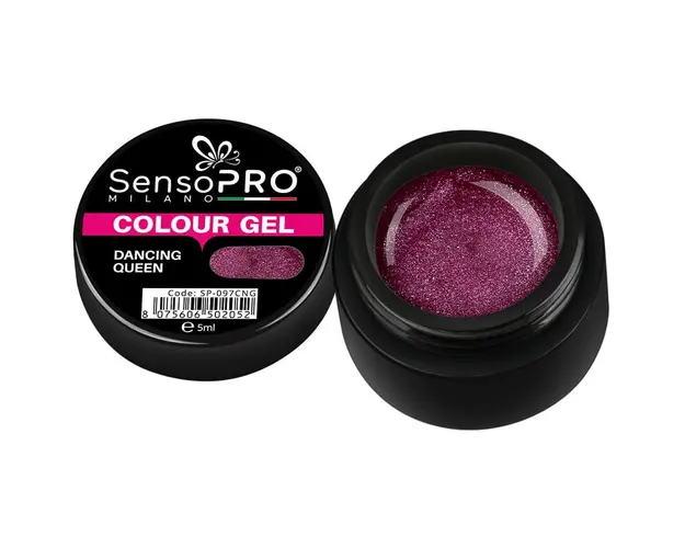 Gel UV Colorat Dancing Queen 5ml, SensoPRO Milano