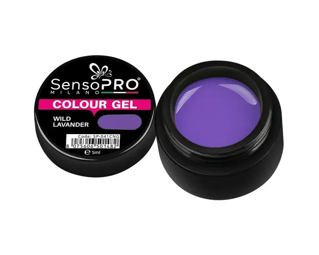 Gel UV Colorat Wild Lavander 5ml, SensoPRO Milano