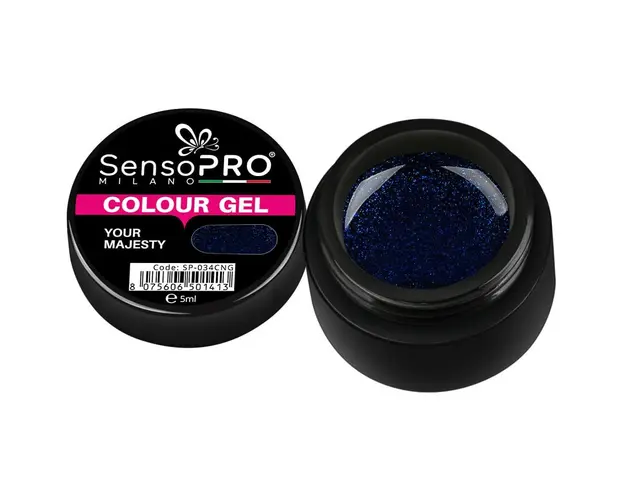 Gel UV Colorat Your Majesty 5ml, SensoPRO Milano