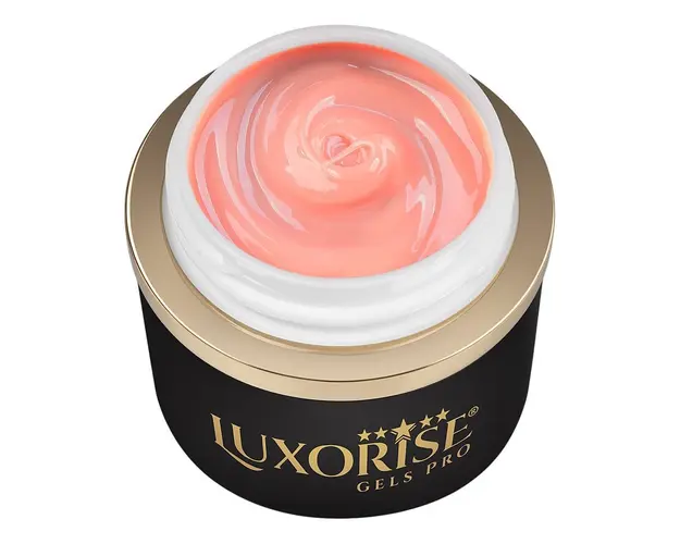 Gel UV Constructie Unghii JellyFlex LUXORISE, Coral 15ml