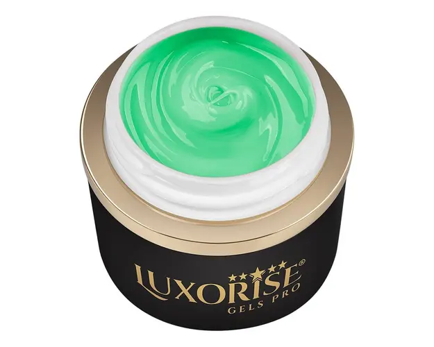 Gel UV Constructie Unghii JellyFlex LUXORISE, Green Essence 15ml