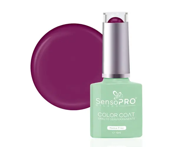 Oja Semipermanenta Hema Free SensoPRO Milano - #08 Mauve Berry, 10ml