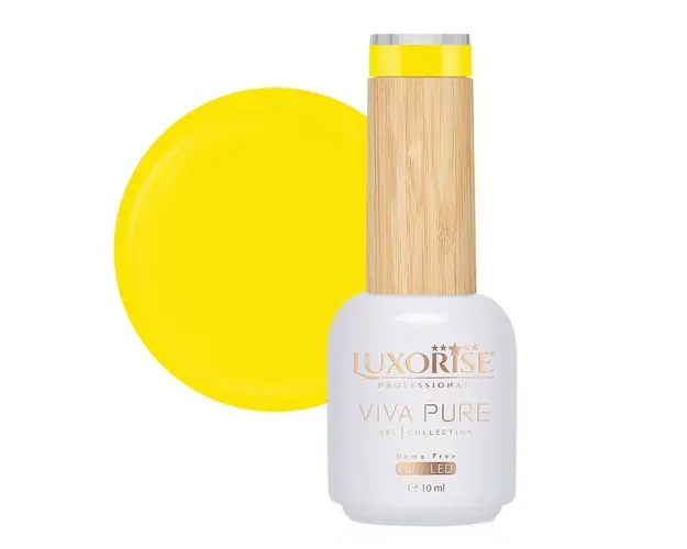 Oja Semipermanenta Hema Free Viva Pure LUXORISE - Lemon Twist 10ml