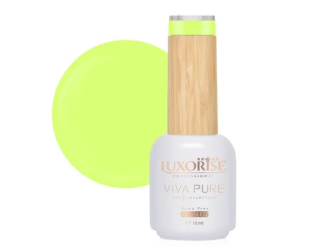 Oja Semipermanenta Hema Free Viva Pure LUXORISE - Sunlit Lime 10ml