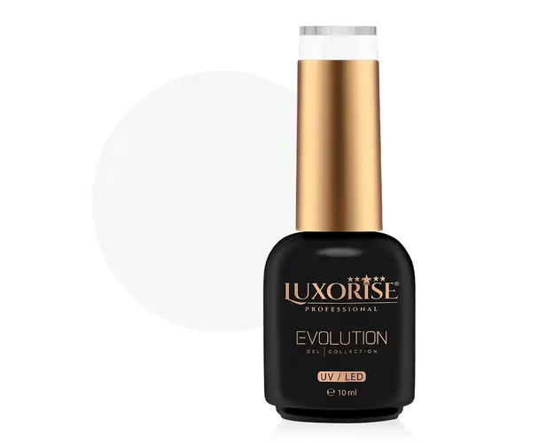 Oja Semipermanenta LUXORISE Evolution, Enjoy Yourself - White Extravaganza 10ml