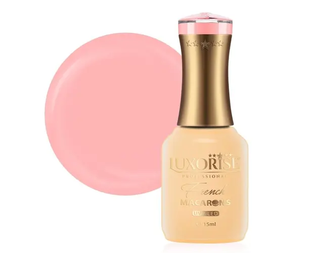 Oja Semipermanenta LUXORISE French Macarons Collection - Guava 15ml