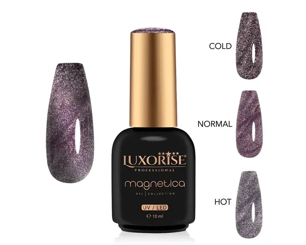 Oja Semipermanenta LUXORISE MAGNETICA - ThermoCharm, Truffle Twilight 10ml