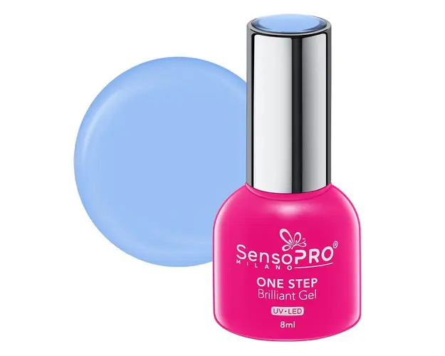 Oja Semipermanenta One Step Brilliant Gel SensoPRO Milano 8ml, Always Confident #57