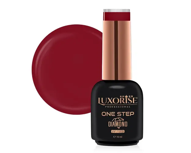 Oja Semipermanenta One Step Diamond Rosses are Red 10ml, LUXORISE
