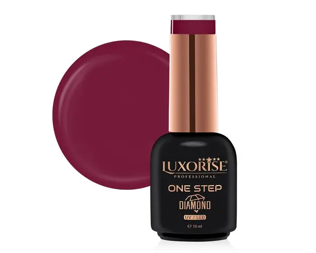 Oja Semipermanenta One Step Diamond Rouge Couture 10ml, LUXORISE