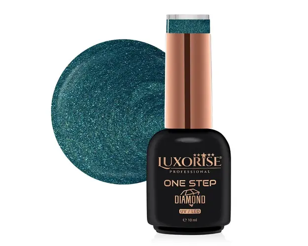 Oja Semipermanenta One Step Diamond Space Green 10ml, LUXORISE