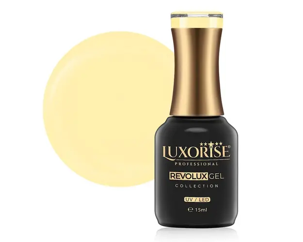 Oja Semipermanenta Revolux LUXORISE, Pastel Honey 15ml