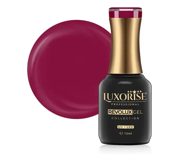 Oja Semipermanenta Revolux LUXORISE, Sangria Island 15ml