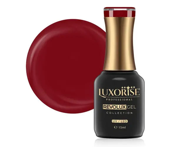 Oja Semipermanenta Revolux LUXORISE, VIP Red 15ml