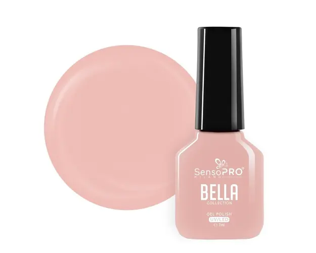 Oja Semipermanenta SensoPRO Milano, BELLA Collection - Soft Tan, 7ml