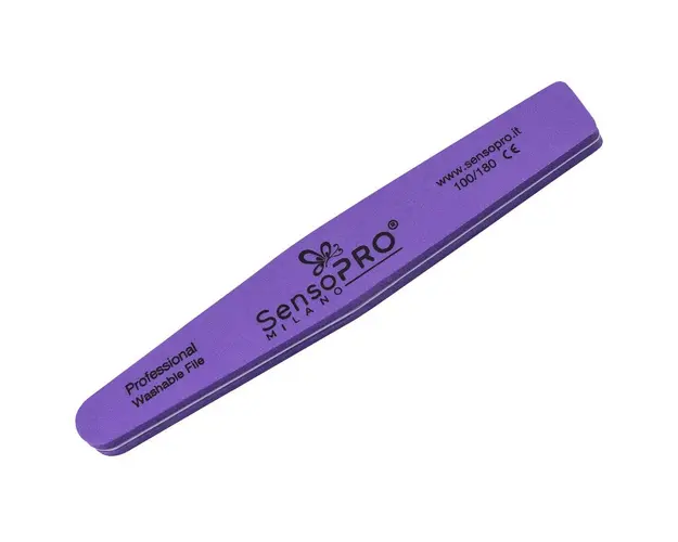 Pila Buffer Unghii Picatura SensoPRO Milano, granulatie 100 180, mov