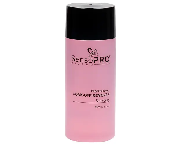 Soak-Off Remover Strawberry SensoPRO Milano, 90ml