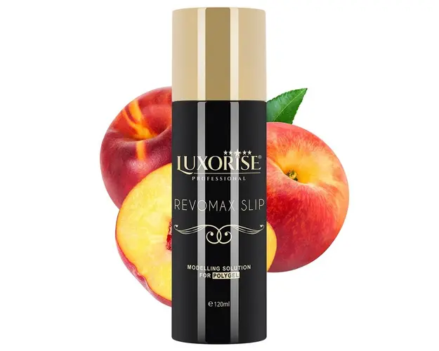 Solutie modelare Polygel RevomaxSlip LUXORISE, Peach 120ml