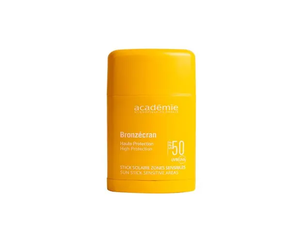 Stick de protectie solara Academie Bronzecran Stick Solaire Zones Sensibles SPF50 10ml