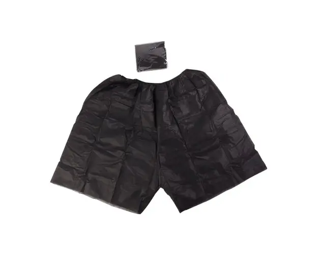 Boxer barbati negru Bournas Medicals Underwear men boxer non-woven black 50buc