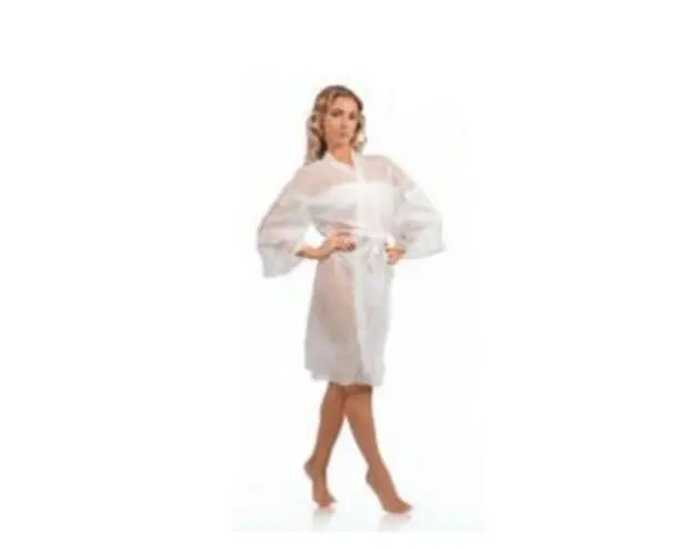 Halat de unica folosinta Terzi Industrie Kimono Alb 1buc