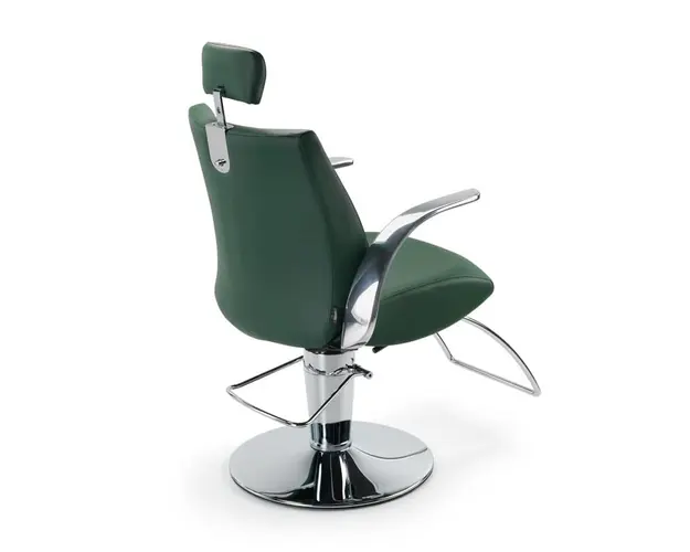 Scaun Coafor Maletti Lioness Reclinabil cu baza Madam Ronde