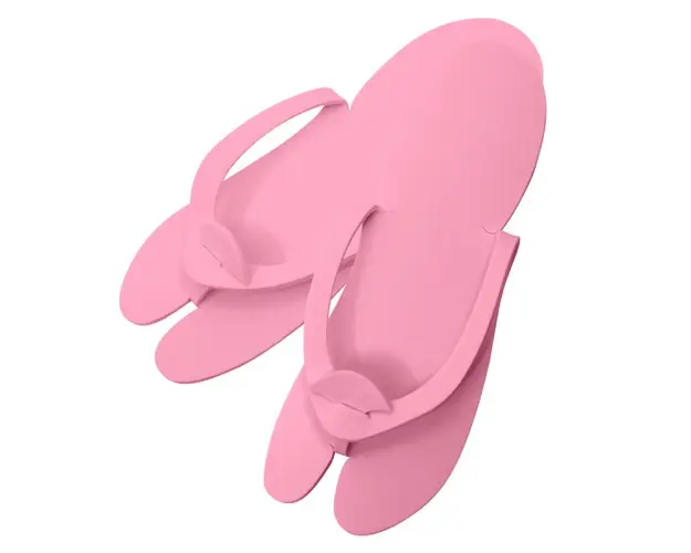 Papuci pedichiura roz Bournas Medicals Soft Care Eva Pedicure flip flops Pink 12set