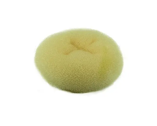 Burete de par pentru volum Raphael Perrier Blonde Large Round Padding diametru 18 cm