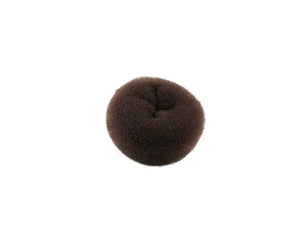Burete de par pentru volum Raphael Perrier Brown Small Round Padding diametru 10 cm