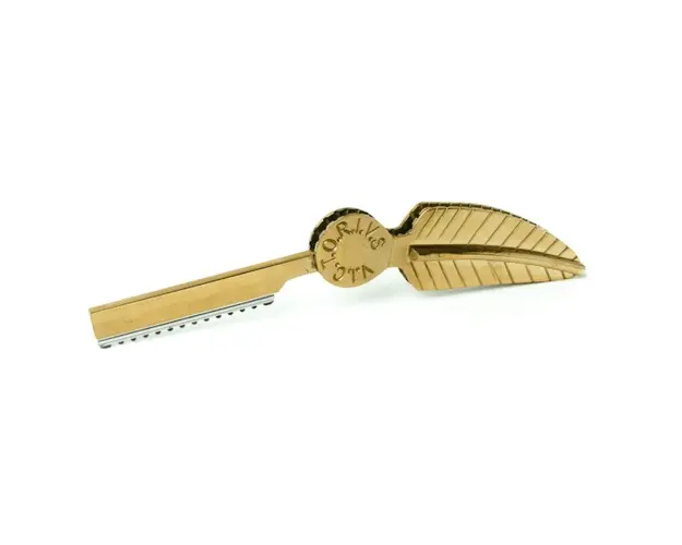 Brici cu lama pentru filat Raphael Perrier Victorivs Light Gold Razor Blade