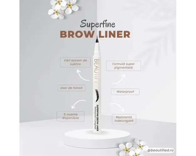 Carioca pentru sprancene Superfine Brow Liner LOVED